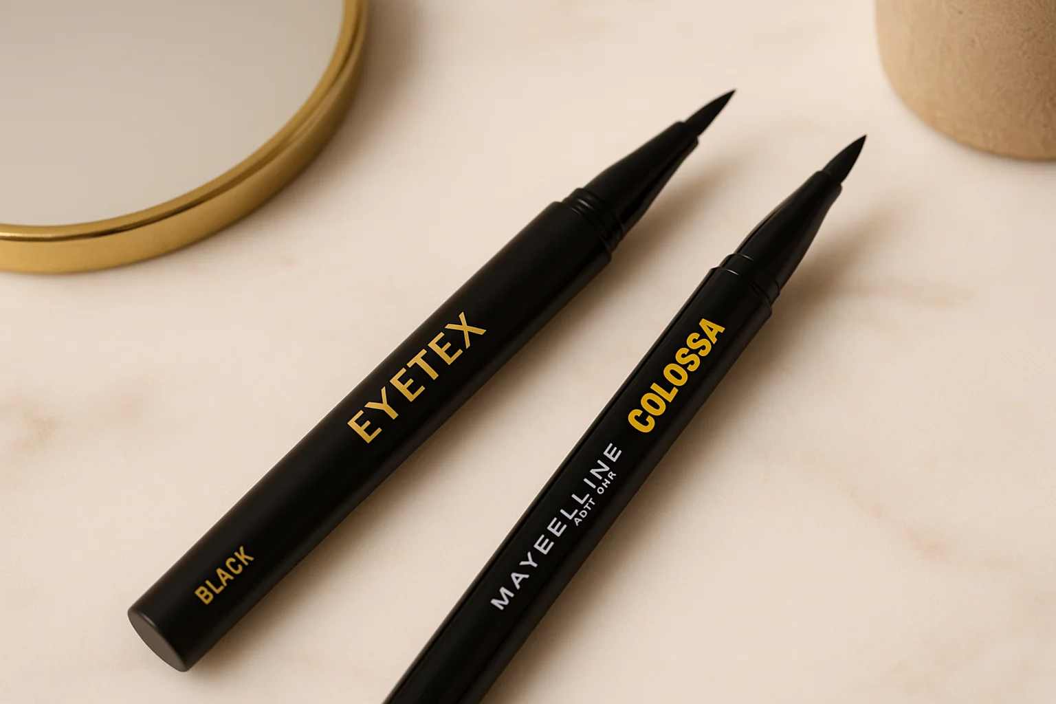 Eyetex DSR vs Maybelline Colossal – Smudge Test & Value Review eyetex dsr vs maybelline colossal